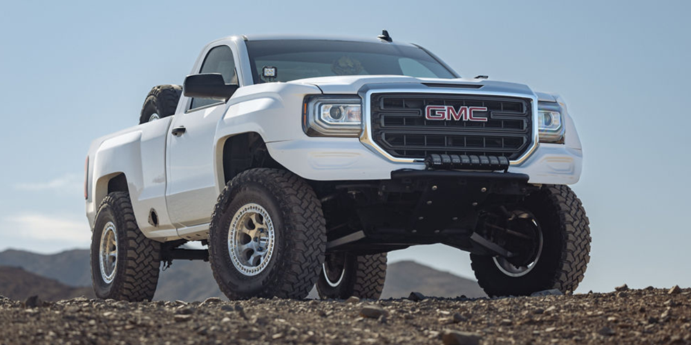 GMC Sierra KMC Wheels KM237 Riot Beadlock